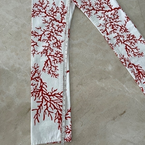 VALENTINO Red Pants - Denim - Picture 11 of 11